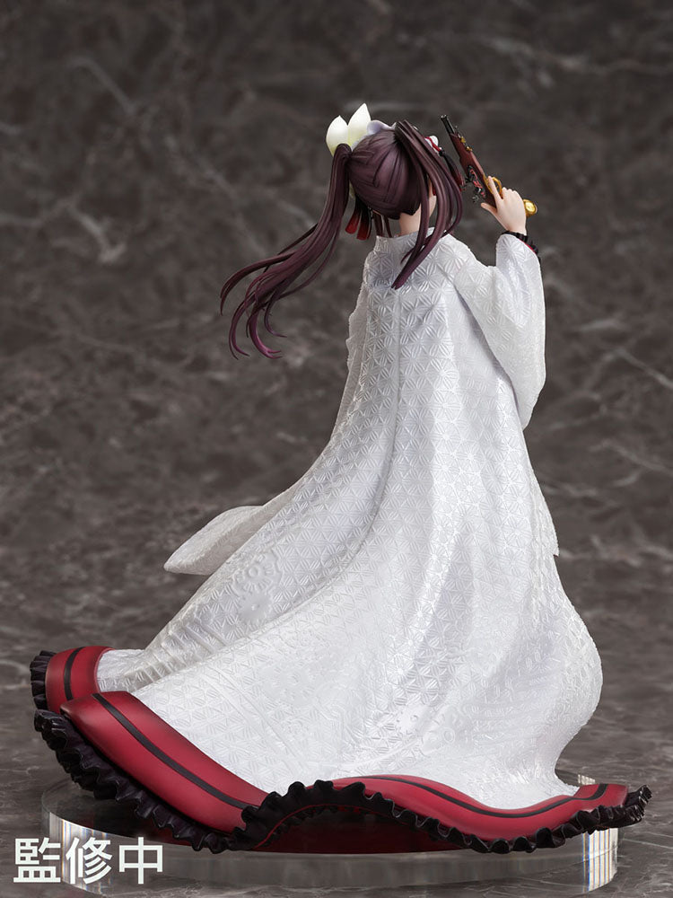[PREORDER] Date A Live IV Kurumi Tokisaki -Shiromuku- 1/7 Scale Figure - Glacier Hobbies - FuRyu Corporation