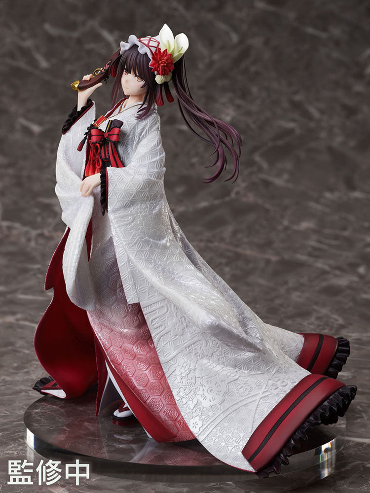 [PREORDER] Date A Live IV Kurumi Tokisaki -Shiromuku- 1/7 Scale Figure - Glacier Hobbies - FuRyu Corporation