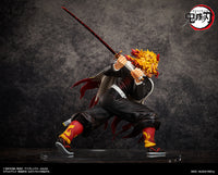 [PREORDER] Kyojuro Rengoku 1/4 Scale Figure - Glacier Hobbies - FREEing