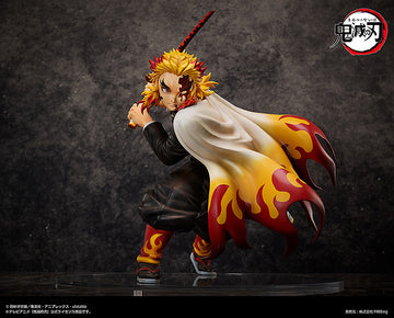 [PREORDER] Kyojuro Rengoku 1/4 Scale Figure - Glacier Hobbies - FREEing