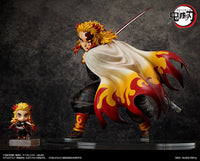 [PREORDER] Kyojuro Rengoku 1/4 Scale Figure - Glacier Hobbies - FREEing