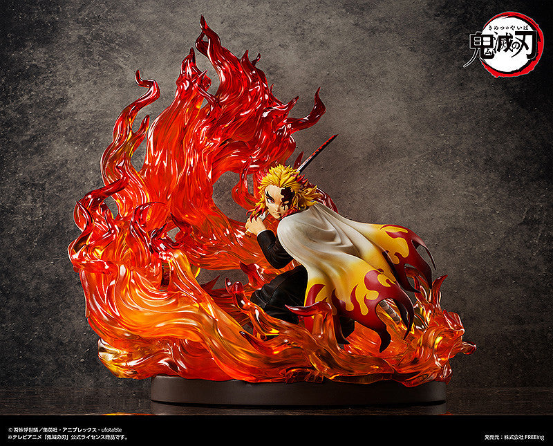 [PREORDER] Kyojuro Rengoku Complete Edition 1/4 Scale Figure - Glacier Hobbies - FREEing