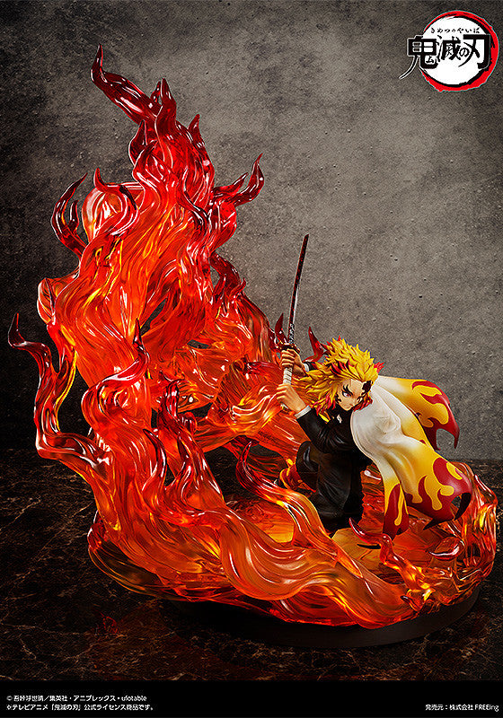 [PREORDER] Kyojuro Rengoku Complete Edition 1/4 Scale Figure - Glacier Hobbies - FREEing