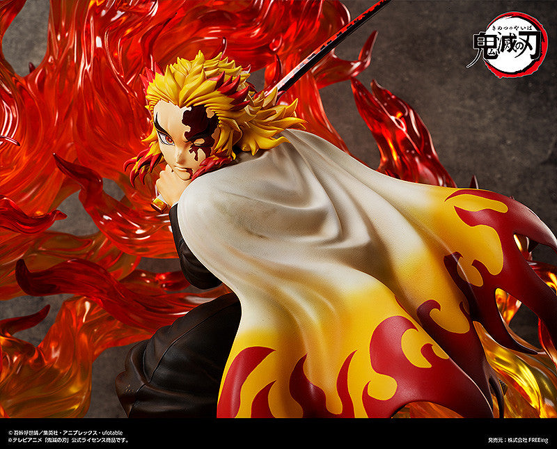 [PREORDER] Kyojuro Rengoku Complete Edition 1/4 Scale Figure - Glacier Hobbies - FREEing