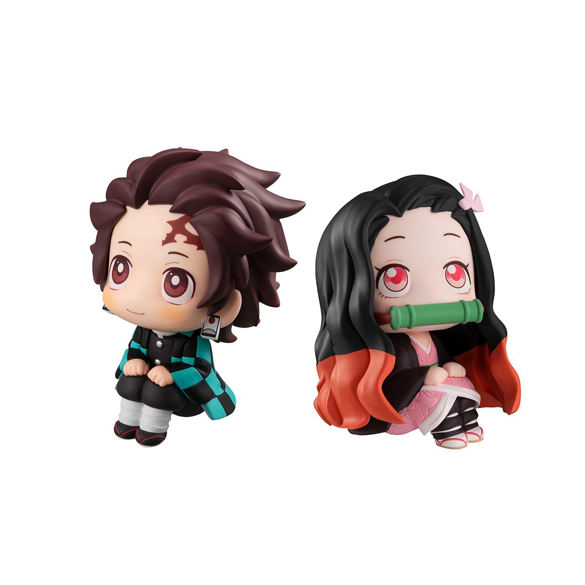 LOOK UP SERIES Demon Slayer TANJIRO & NEZUKO SET [with gift] - Glacier Hobbies - Megahouse