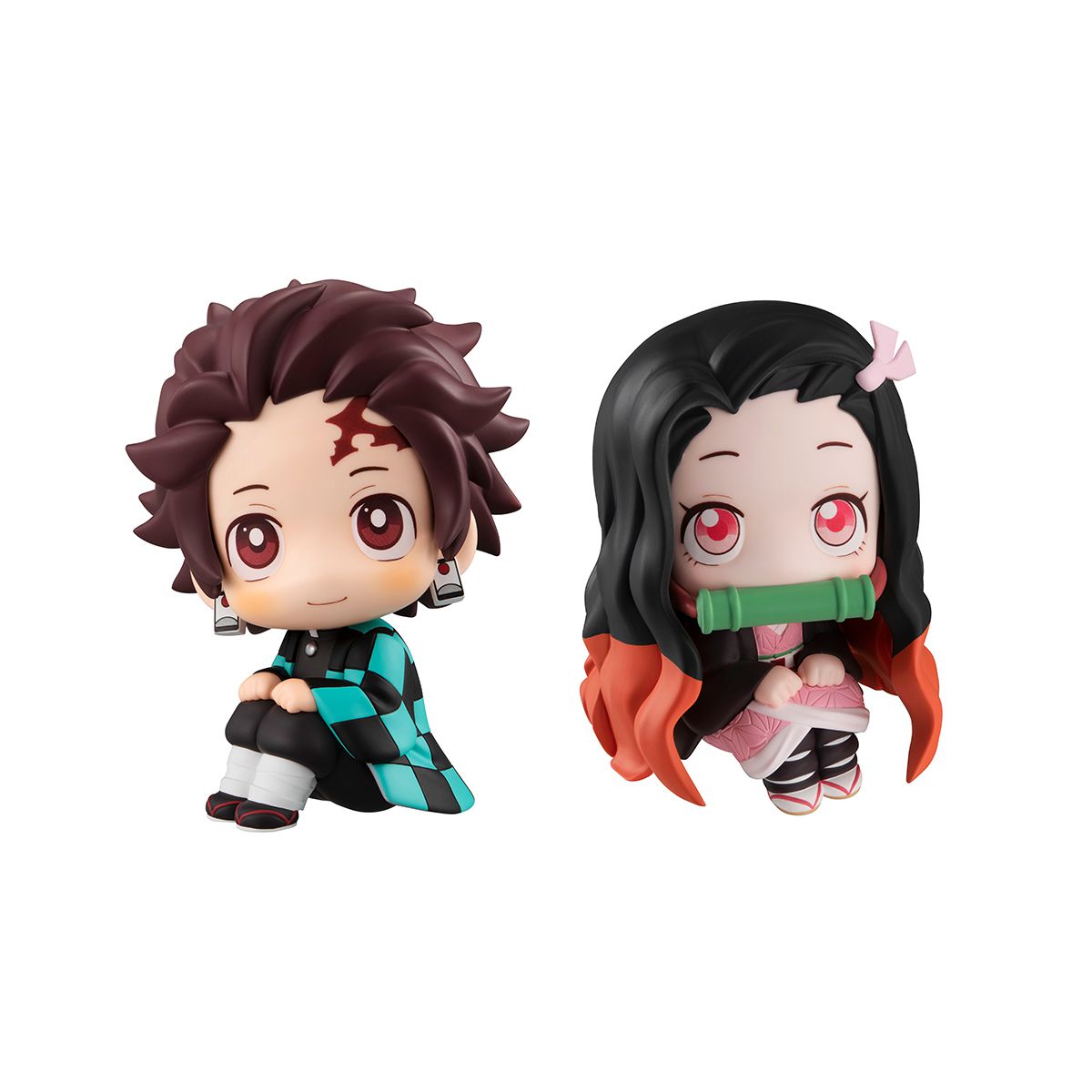 LOOK UP SERIES Demon Slayer TANJIRO & NEZUKO SET [with gift] - Glacier Hobbies - Megahouse