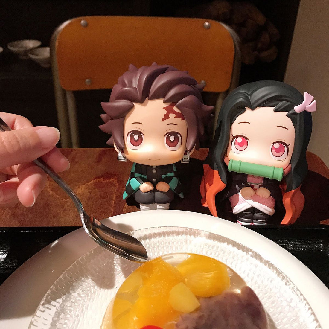 LOOK UP SERIES Demon Slayer TANJIRO & NEZUKO SET [with gift] - Glacier Hobbies - Megahouse