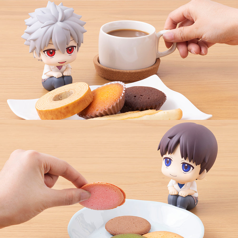 [PREORDER] Lookup Evangelion: 3.0+1.0 Thrice Upon a Time Shinji Ikari & Kaworu Nagisa [with gift] - Non-Scale Figure - Glacier Hobbies - Megahouse