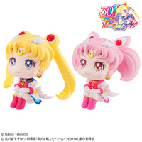 [PREORDER] Lookup Pretty Guardian Sailor Moon -Super Sailor Moon & Super Chibi Moon set [with gift] Non-Scale Figure - Glacier Hobbies - Megahouse