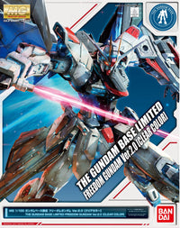 MG 1/100 Freedom Gundam Ver 2.0 Clear Color [The Gundam Base Limited] - Glacier Hobbies - Bandai