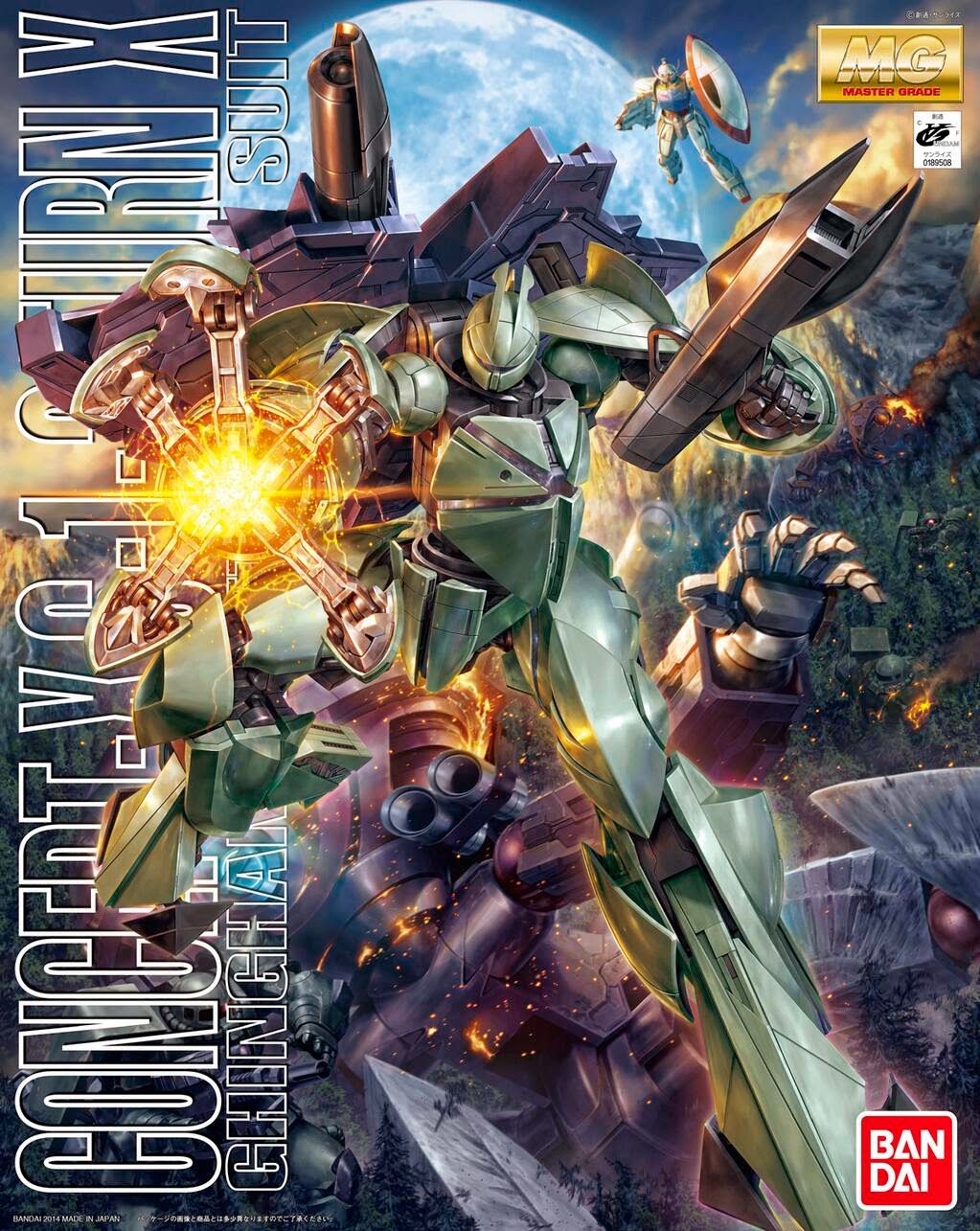 MG 1/100 Turn X - Master Grade Turn A Gundam | Glacier Hobbies