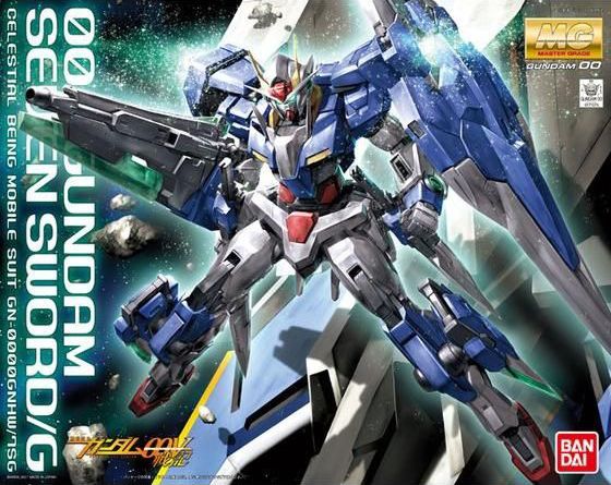 MG 1/100 00 Gundam Seven Sword/G - Master Grade Mobile Suit Gundam 00V Battlefield Records | Glacier Hobbies