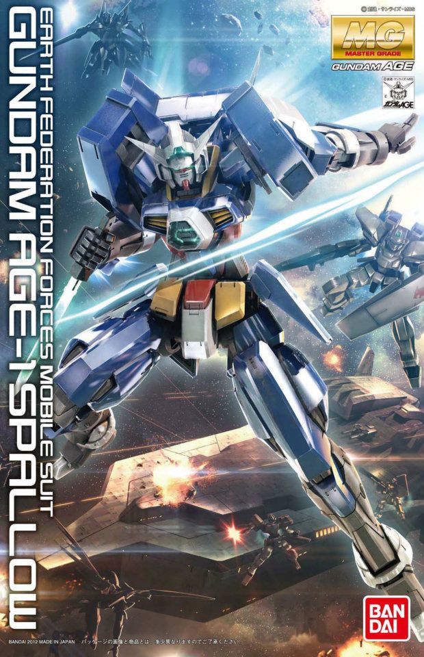 MG 1/100 Gundam AGE-1 Spallow - Master Grade Mobile Suit Gundam AGE | Glacier Hobbies