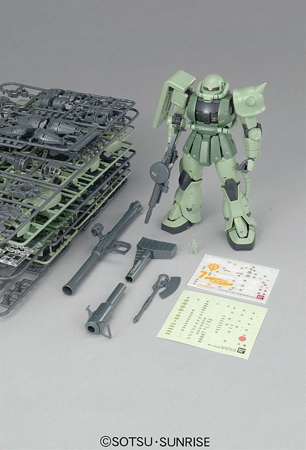 MG 1/100 Zaku II Ver. 2.0 - Master Grade Mobile Suit Gundam | Glacier Hobbies