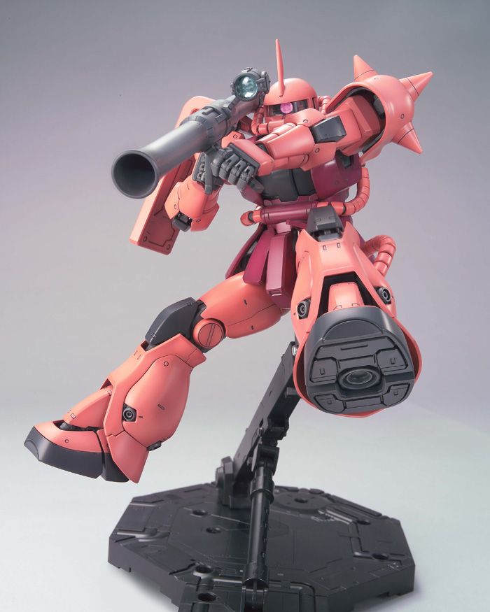 MG 1/100 Zaku II Ver. 2.0 (Char Aznable Custom) - Master Grade Mobile Suit Gundam