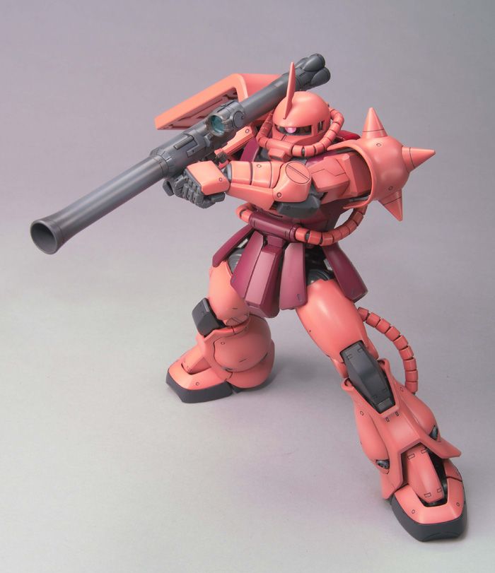 MG 1/100 Zaku II Ver. 2.0 (Char Aznable Custom) - Master Grade Mobile Suit Gundam