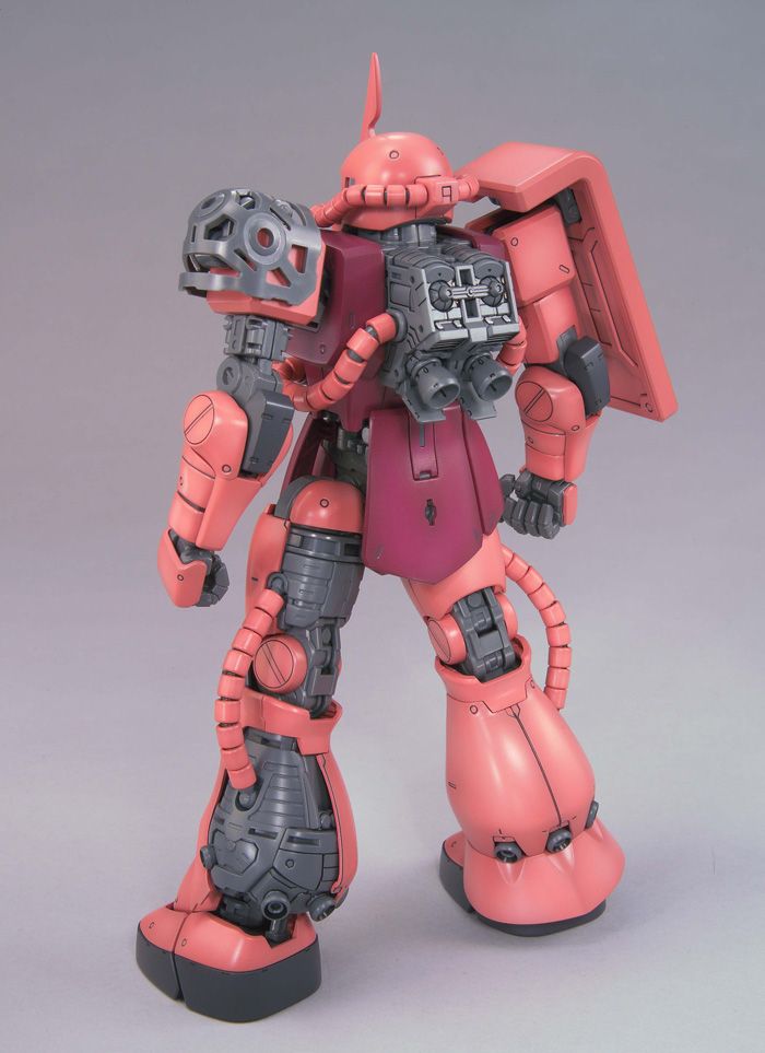MG 1/100 Zaku II Ver. 2.0 (Char Aznable Custom) - Master Grade Mobile Suit Gundam
