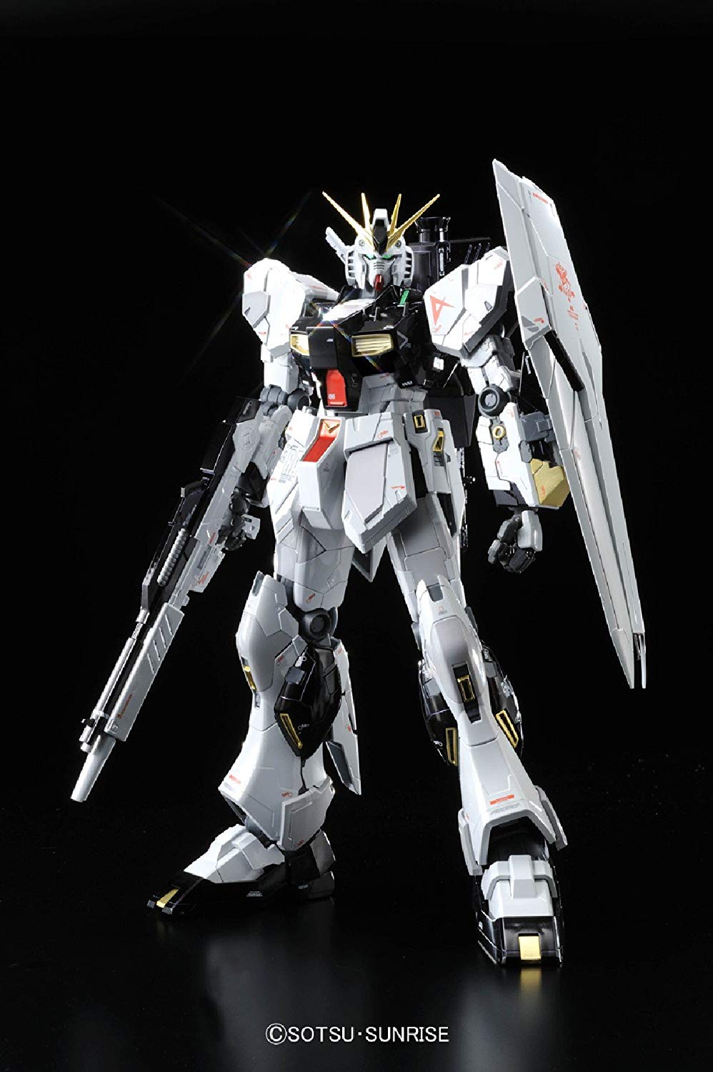 MG 1/100 (ν) Nu Gundam Ver. Ka (Titanium Finish) - Glacier Hobbies - Bandai