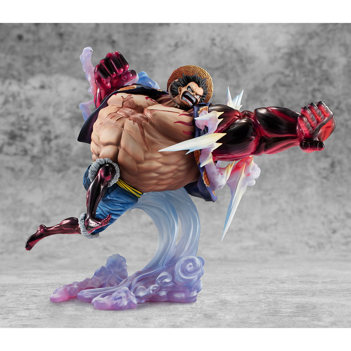 Portrait.Of.Pirates ONE PIECE "SA-MAXIMUM" Monkey D. Luffy Gear Four "Boundman" Ver.2 - Non Scale Figure - Glacier Hobbies - MegaHouse