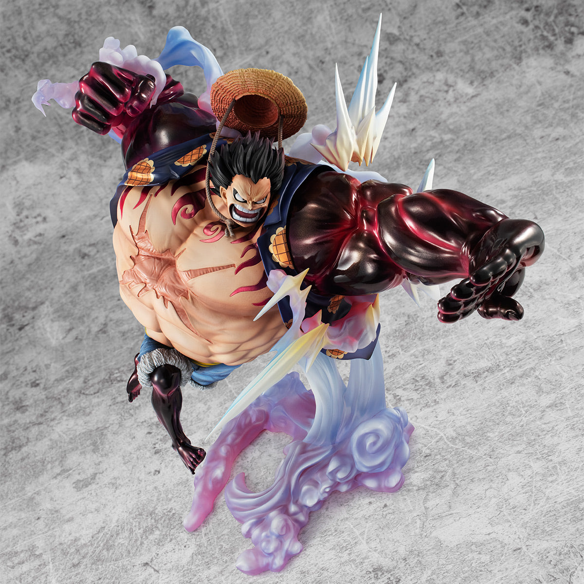 Portrait.Of.Pirates ONE PIECE "SA-MAXIMUM" Monkey D. Luffy Gear Four "Boundman" Ver.2 - Non Scale Figure - Glacier Hobbies - MegaHouse