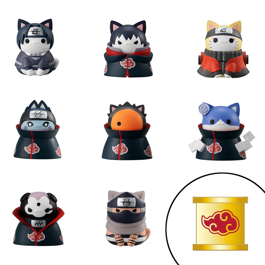MEGA CAT PROJECT Nyaruto! NARUTO Shippuden Defense battle of village of Konoha! Set [with gift] - Non Scale Figure - Glacier Hobbies - MegaHouse