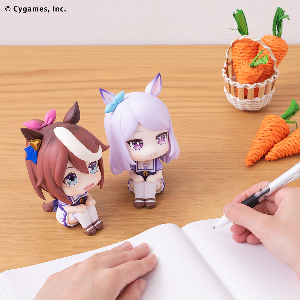 [PREORDER] Look up Uma Musume Pretty Derby Tokai Teio & Mejiro McQueen [with gift] - Non Scale Figure - Glacier Hobbies - MegaHouse