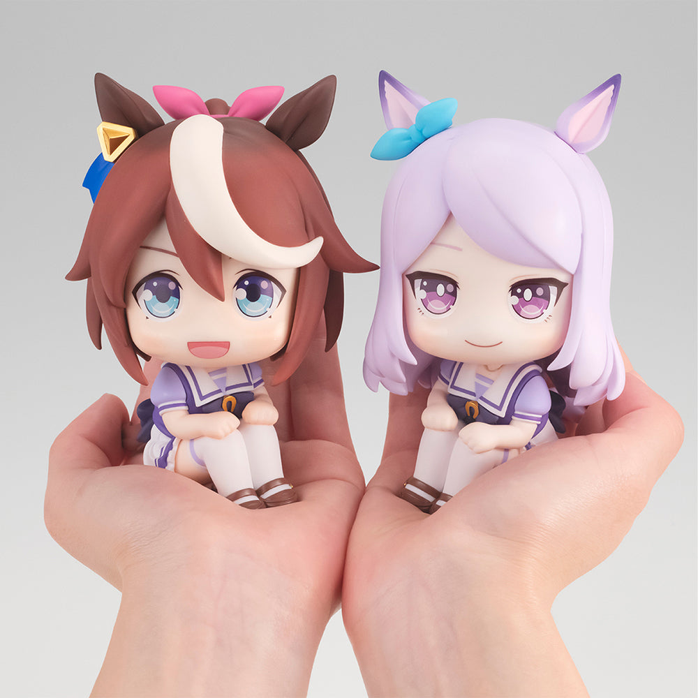 [PREORDER] Look up Uma Musume Pretty Derby Tokai Teio & Mejiro McQueen [with gift] - Non Scale Figure - Glacier Hobbies - MegaHouse