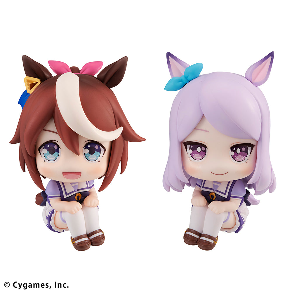 [PREORDER] Look up Uma Musume Pretty Derby Tokai Teio & Mejiro McQueen [with gift] - Non Scale Figure - Glacier Hobbies - MegaHouse