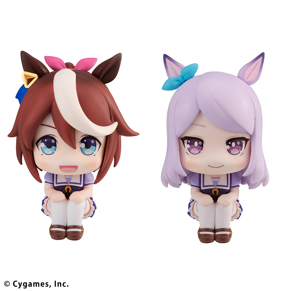 [PREORDER] Look up Uma Musume Pretty Derby Tokai Teio & Mejiro McQueen [with gift] - Non Scale Figure - Glacier Hobbies - MegaHouse