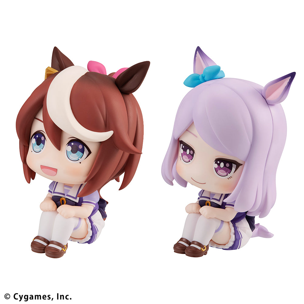 [PREORDER] Look up Uma Musume Pretty Derby Tokai Teio & Mejiro McQueen [with gift] - Non Scale Figure - Glacier Hobbies - MegaHouse