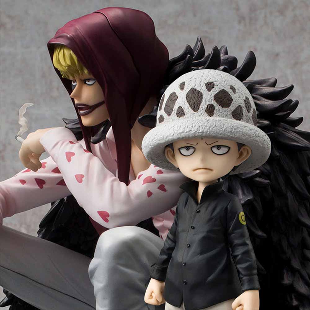 [PREORDER] Portrait.Of.Pirates ONE PIECE ”LIMITED EDITION” Corazon & Law (Repeat) - Non Scale Figure - Glacier Hobbies - Megahouse