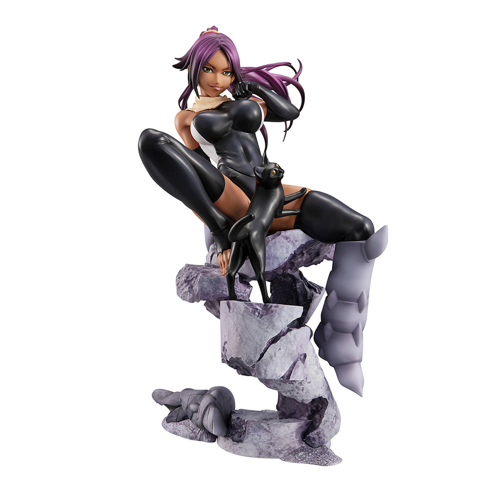 [PREORDER] G.E.M. Series BLEACH Shihouin Yoruichi (Repeat) - Non Scale Figure - Glacier Hobbies - MegaHouse