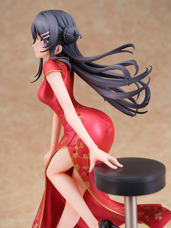 [PREORDER] Mai Sakurajima: Chinese Dress Ver. 1/7 Scale Figure - Glacier Hobbies - WING