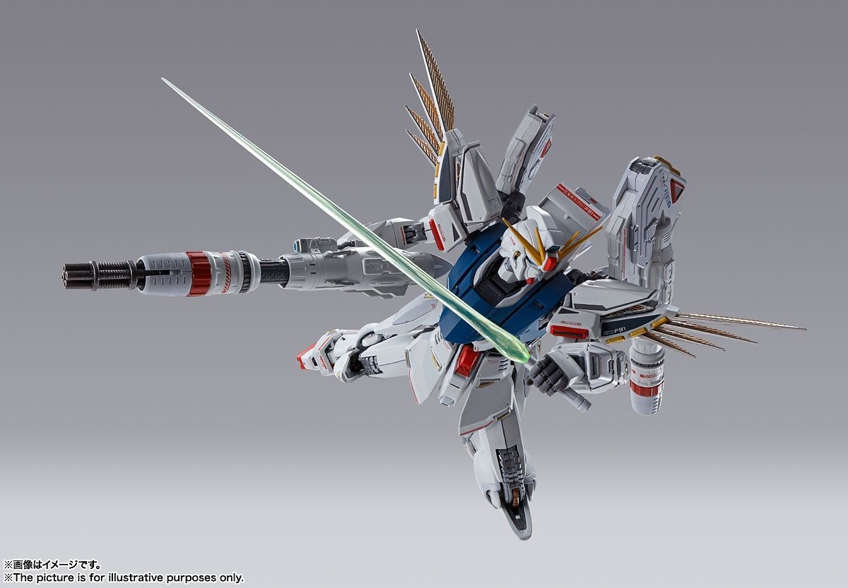 Metal Build Gundam Formula 91 Chronicle White Ver. - Glacier Hobbies - Bandai