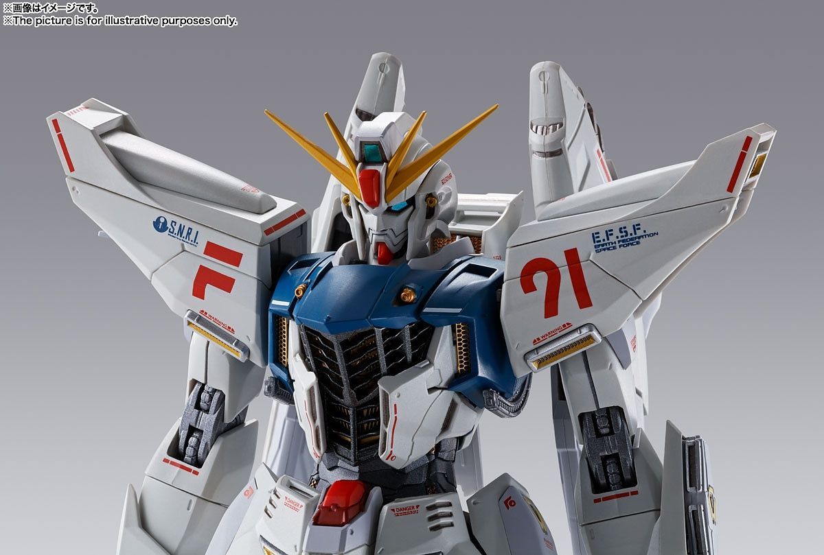 Metal Build Gundam Formula 91 Chronicle White Ver. - Glacier Hobbies - Bandai