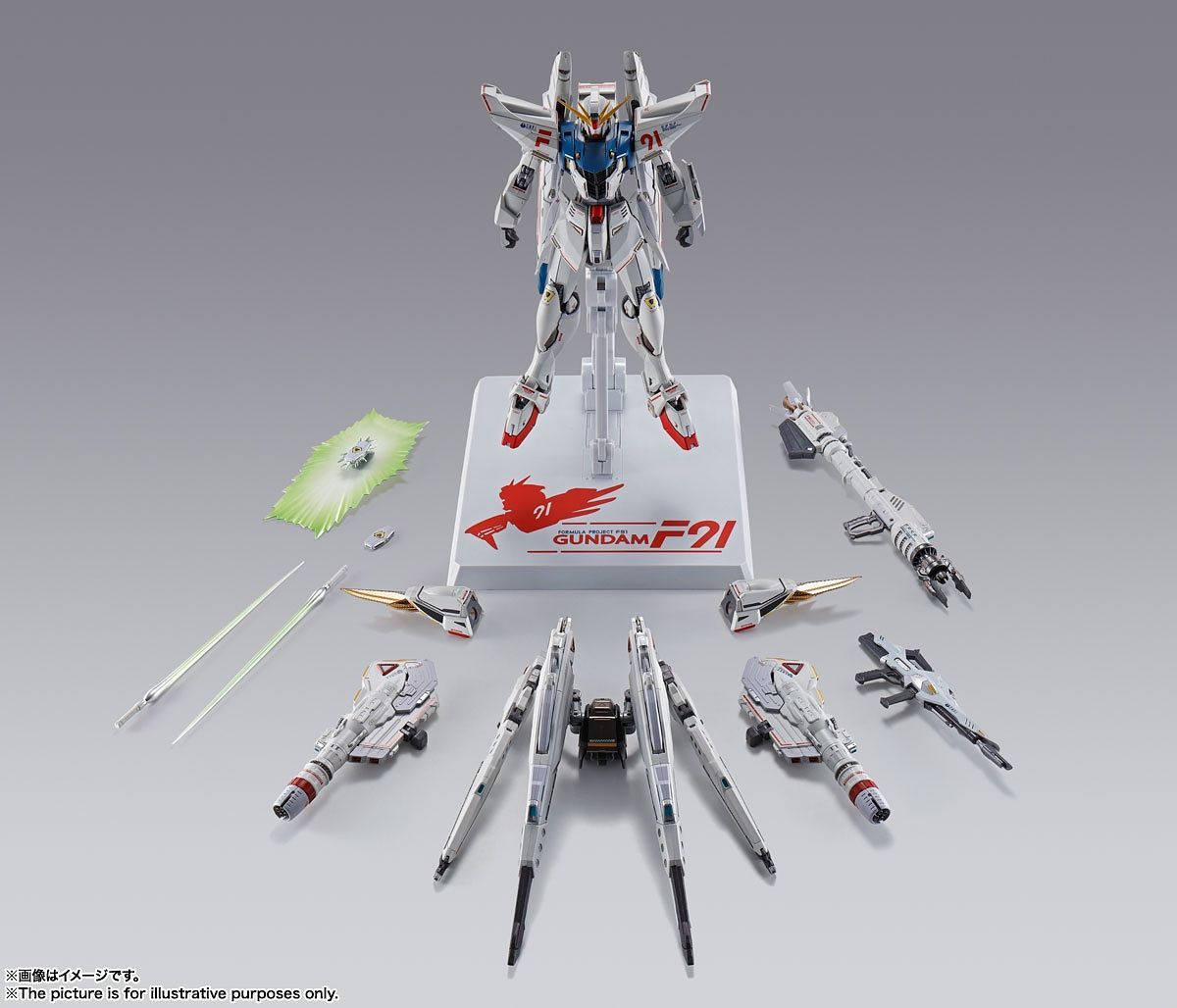 Metal Build Gundam Formula 91 Chronicle White Ver. - Glacier Hobbies - Bandai