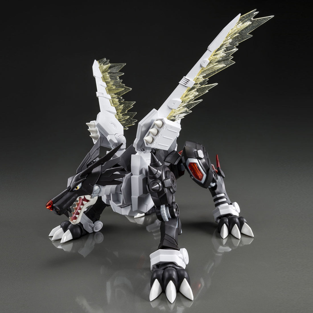 Metal Garurumon Black (Amplified) Figure-rise Standard - Glacier Hobbies - Bandai