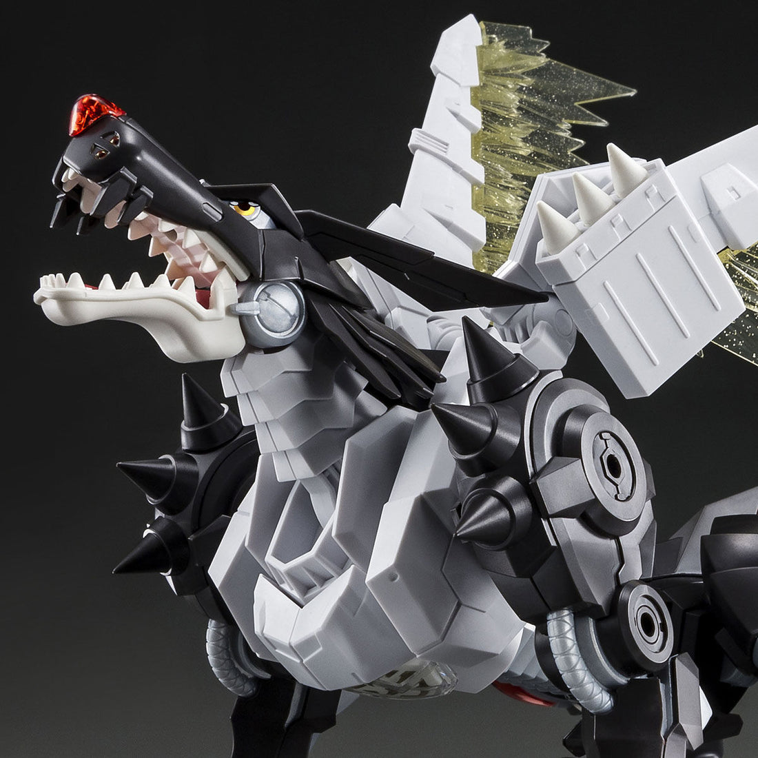 Metal Garurumon Black (Amplified) Figure-rise Standard - Glacier Hobbies - Bandai