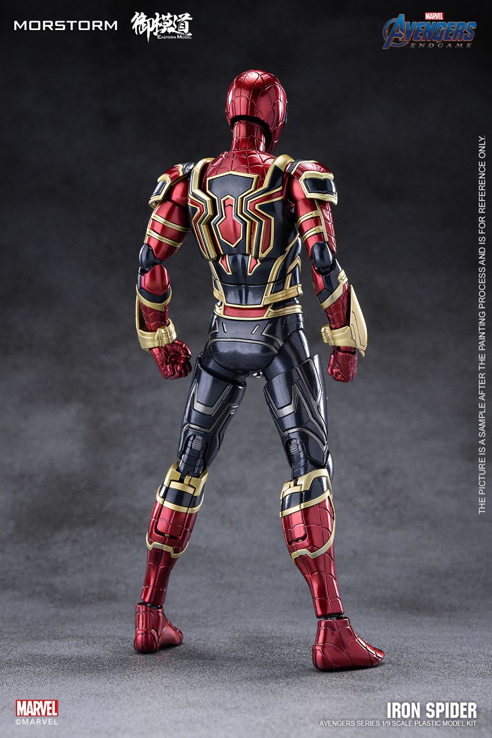 Morstorm x Eastern Model 1/9 Iron Spider Model Kit (Deluxe Ver) - Glacier Hobbies - EASTERN MODEL