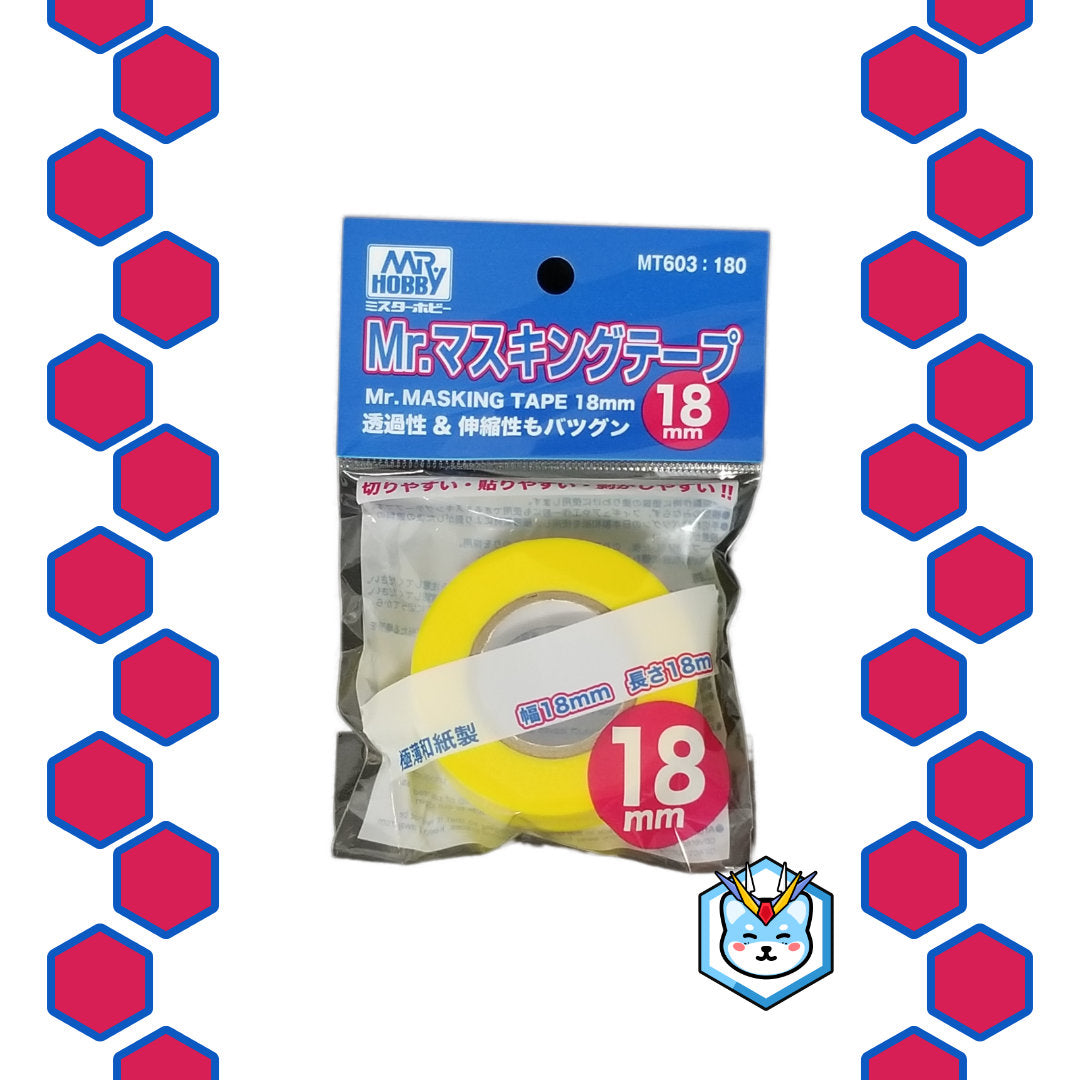 Mr. Masking Tape 18mm - Glacier Hobbies - GSI Creo
