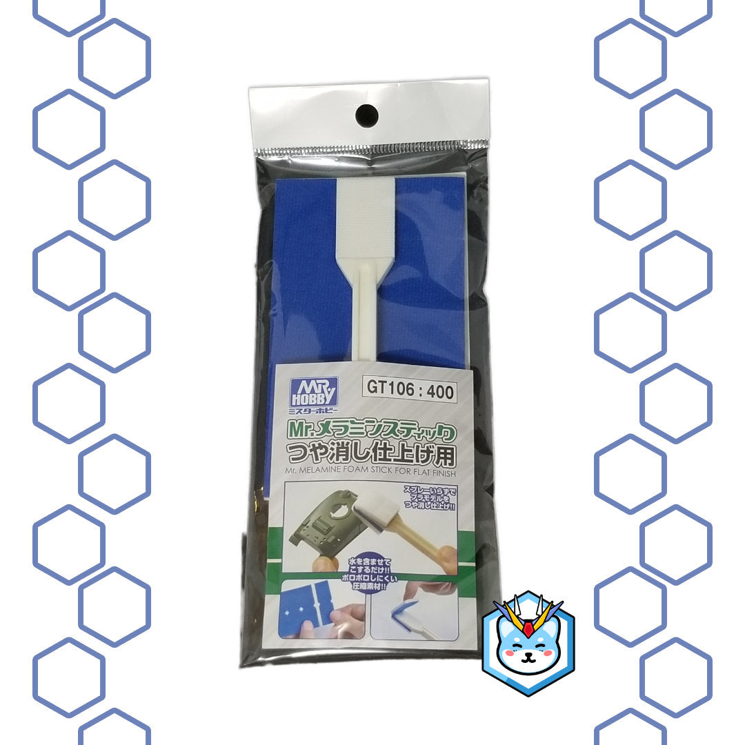 Mr. Melamine Foam Stick for Flat Finish - Glacier Hobbies - GSI Creo