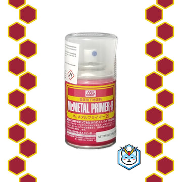 Mr. Metal Primer-R Spray - Glacier Hobbies - GSI Creo