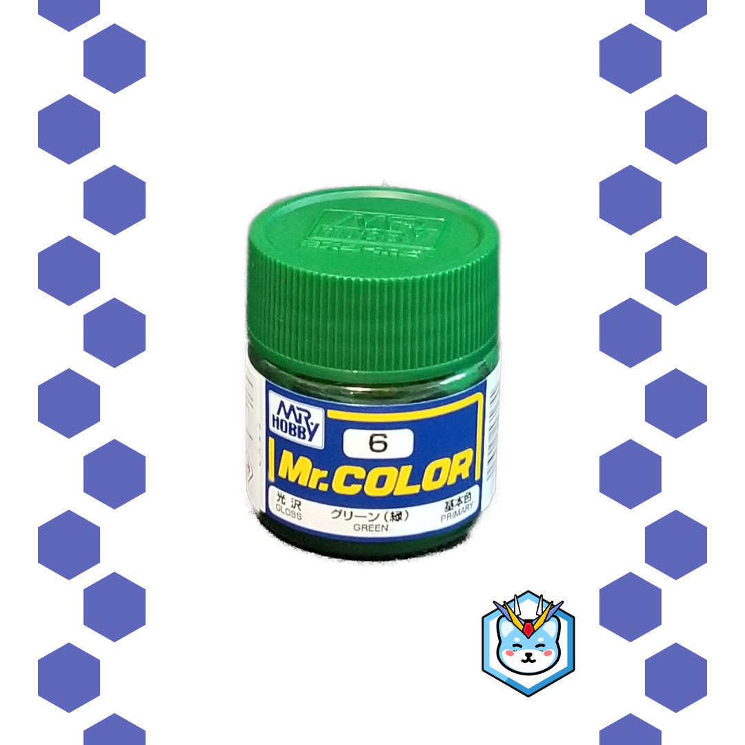 ﻿﻿Mr. Color C6 Green - Glacier Hobbies - GSI Creo