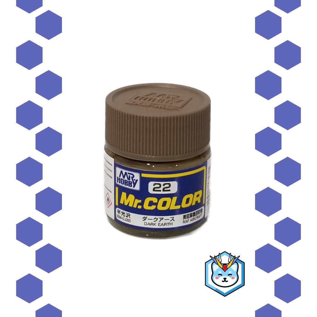 Mr. Color C22 Dark Earth - Glacier Hobbies - GSI Creo