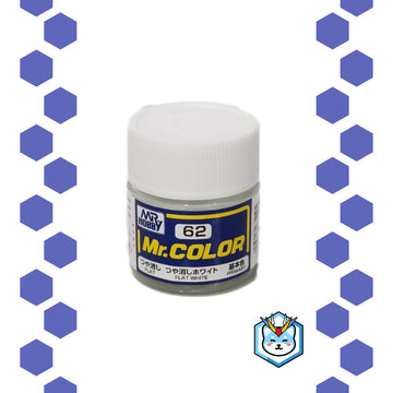 Mr. Color C62 Flat White - Glacier Hobbies - GSI Creo