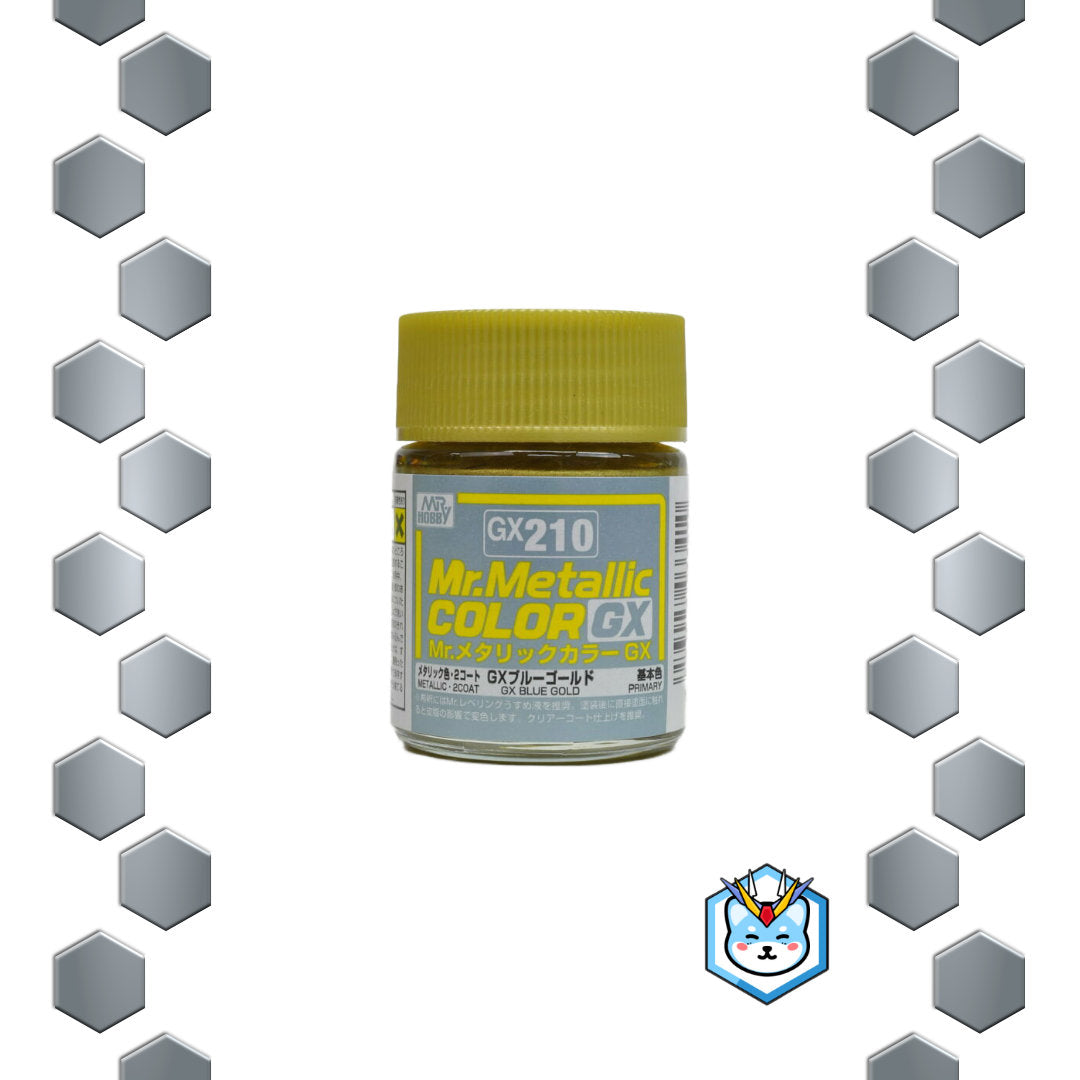 Mr. Metallic Color GX210 GX Blue Gold - Glacier Hobbies - GSI Creo