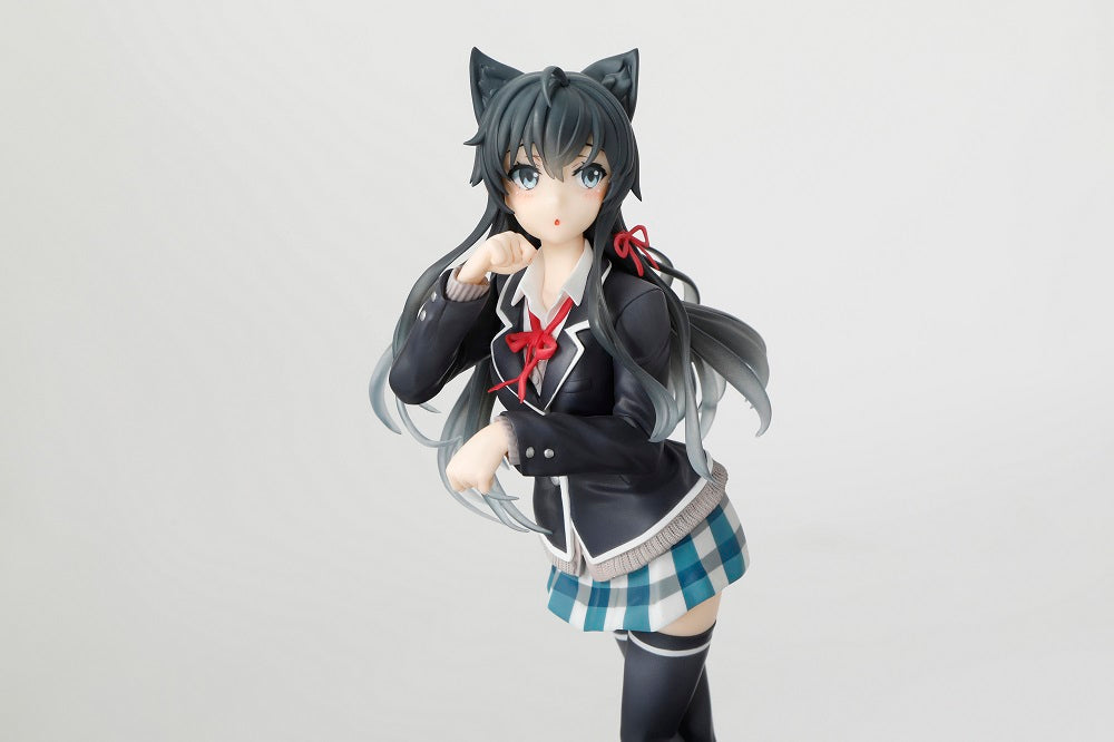 My Youth Romantic Comedy Is Wrong as I Expected Coreful Figure Yukinoshita Yukino ~Cat ears uniform ver.~ - Glacier Hobbies - Taito