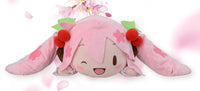 [PREORDER] NESOBERI (Lay-Down) "Hatsune Miku Series" SP Plush "Sakura Miku" - Glacier Hobbies - SEGA