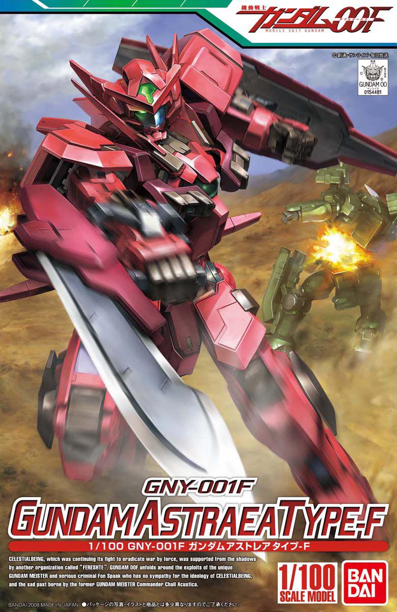 NG 1/100 Gundam Astraea Type F - No Grade Mobile Suit gundam 00F | Glacier Hobbies