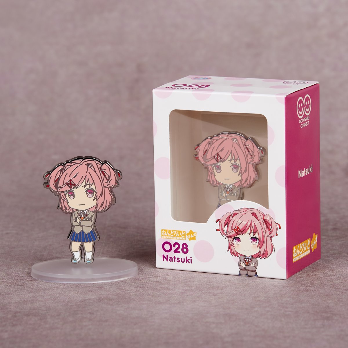 Nendoroid Pin Natsuki - Glacier Hobbies - Good Smile Connect